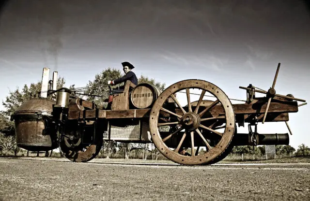 Cugnot fardier à vapeur replica