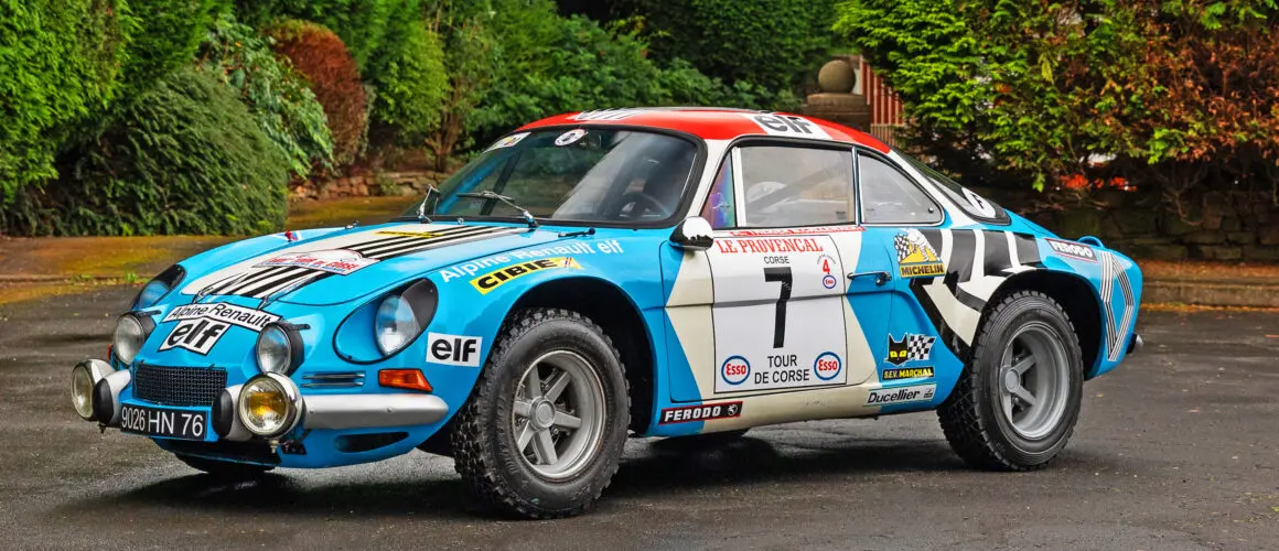 Alpine a110 works rally car