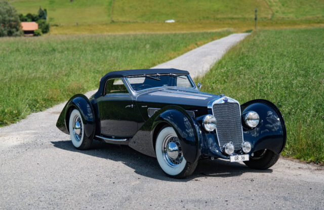 1938 Delage Type D8-120 S Cabriolet takes Best of the Best award in 2023