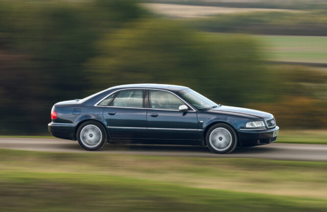 Audi S8 D2 side profile