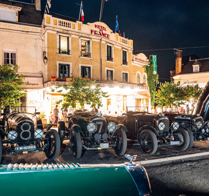 Bentleys at Le Mans Classic in 2023