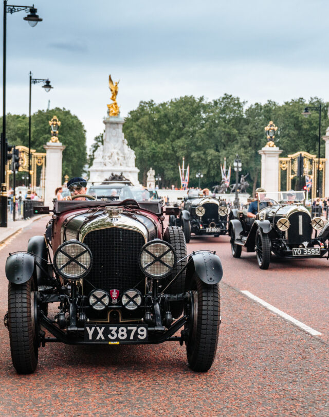 Bentleys at Le Mans Classic in 2023