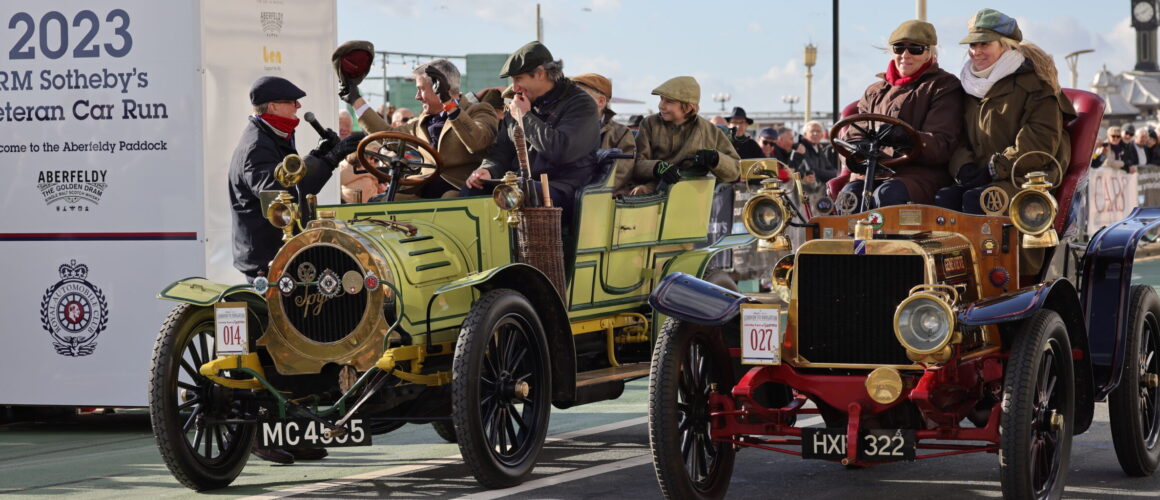 Genevieve stars complete London to Brighton Veteran Car Run - Octane ...