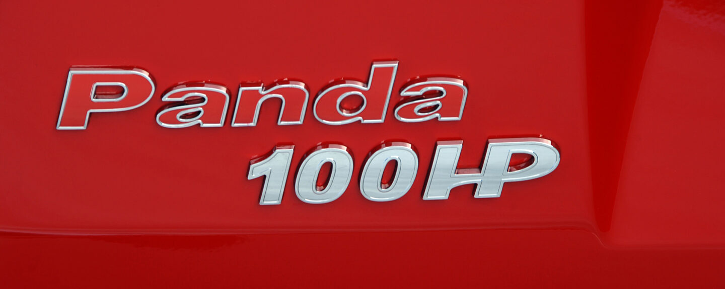 Fiat Panda 100HP badge