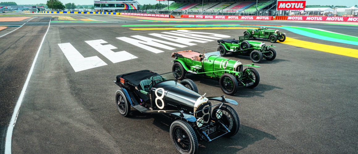 Bentleys at Le Mans Classic in 2023