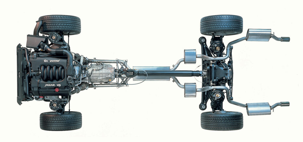 Jaguar XK8 & XKR engine and running gear