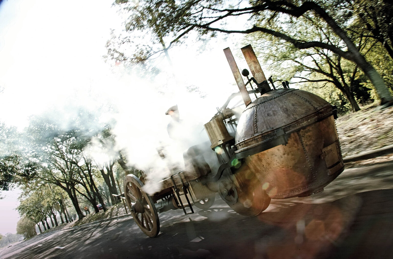 Cugnot fardier à vapeur replica – The first self-propelled vehicle ...