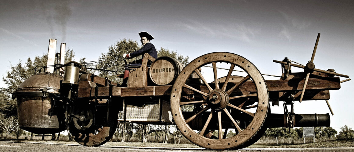 Cugnot fardier à vapeur replica – The first self-propelled vehicle ...